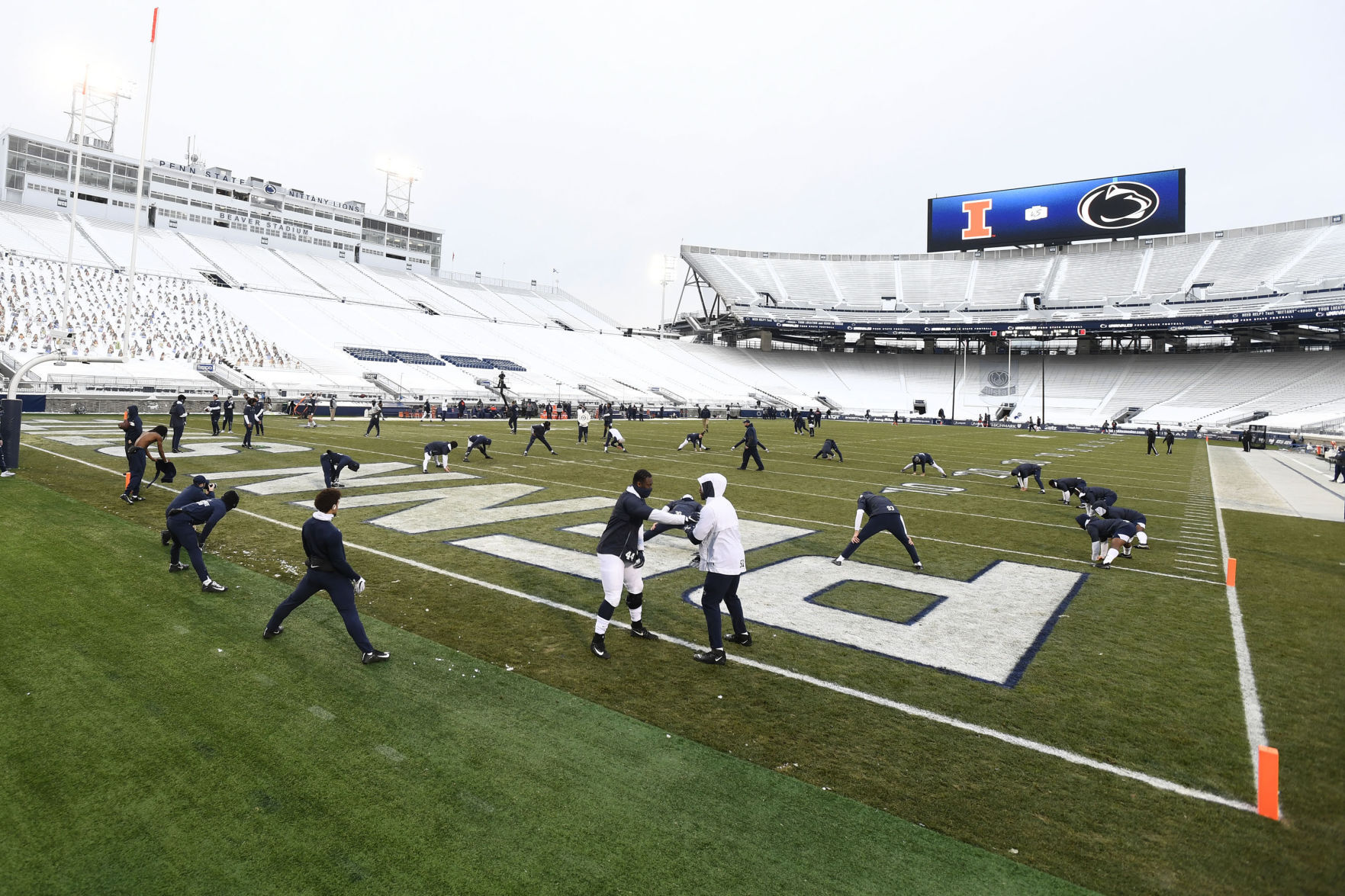 Illinois Penn St Football